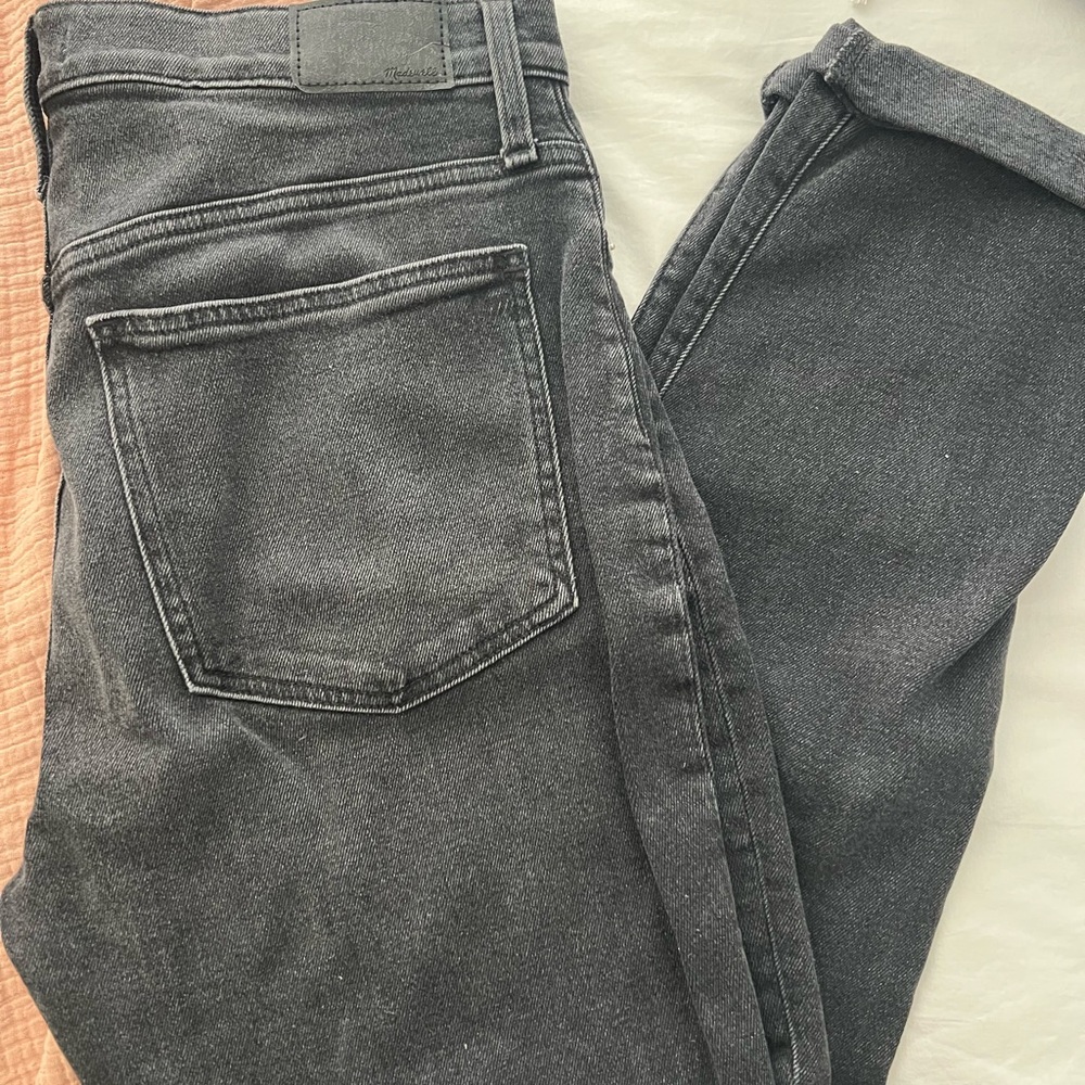 Madewell Perfect Vintage Black Denim Jeans